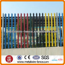 different types picket palisade fences